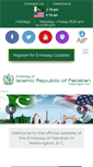 Mobile Screenshot of embassyofpakistanusa.org